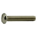 Midwest Fastener #2-56 x 1/2 in Slotted Pan Machine Screw, Plain Stainless Steel, 25 PK 64102